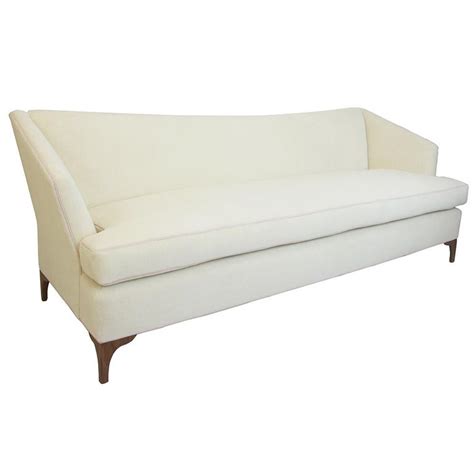 contemporary single cushion sofa  sale  stdibs