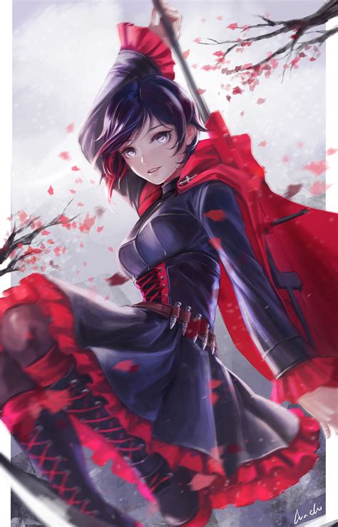 Ruby Rose - RWBY - Image by Avachuchay #3479394 - Zerochan Anime Image