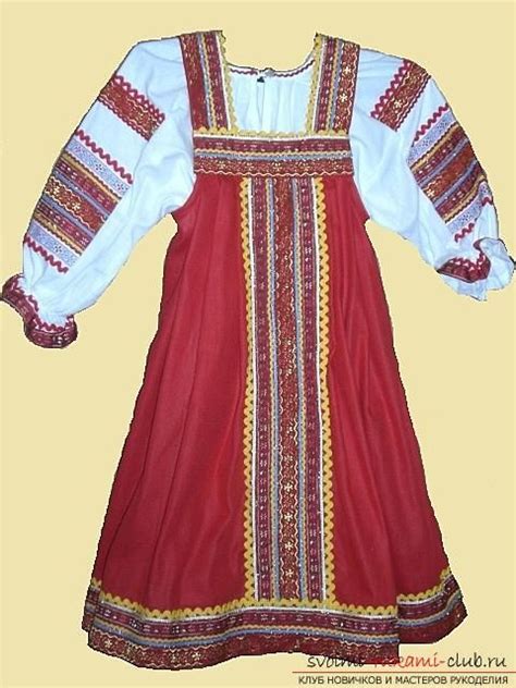 Комфортный русский народный сарафан своими руками. Фото №1 | Одежда ...