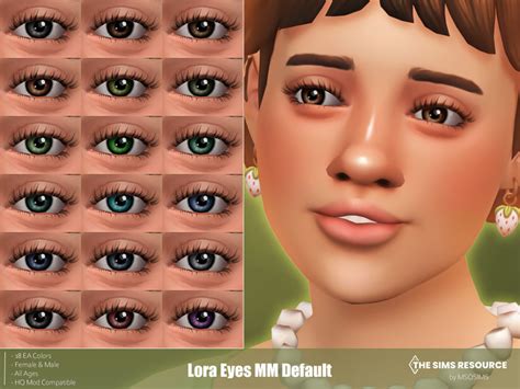 lora eyes default  msqsims created   emily cc finds