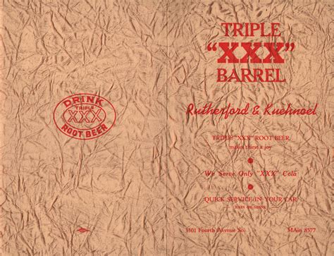 Seattle Now & Then: Kuehnoel’s Triple XXX Drive-In, 1936 | Seattle Now