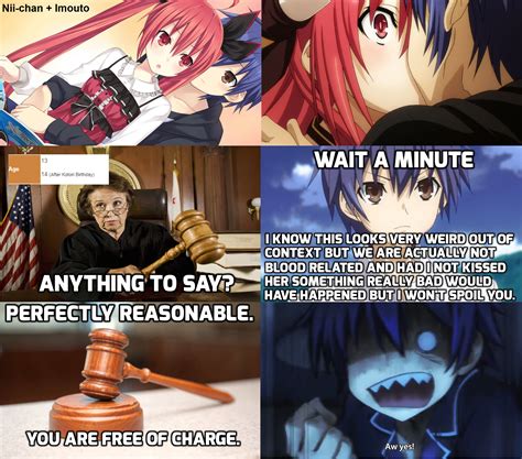 Just another day in an incest anime... : r/Animemes