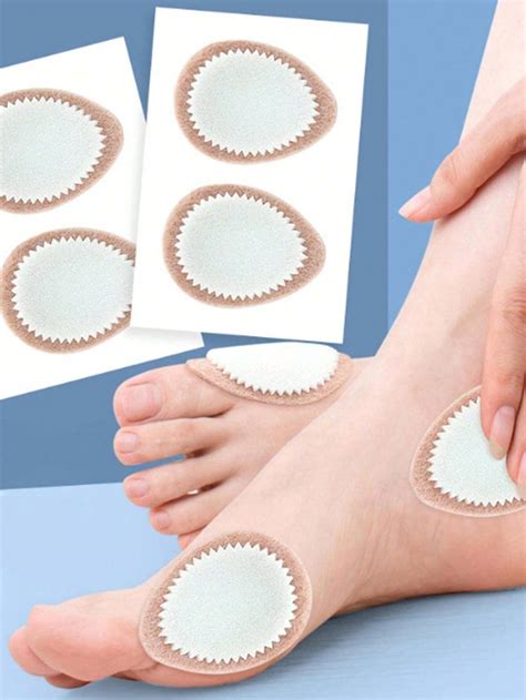 1 Pair Foam Sticker Foot Callus Anti-Friction Sticker High Heels Self