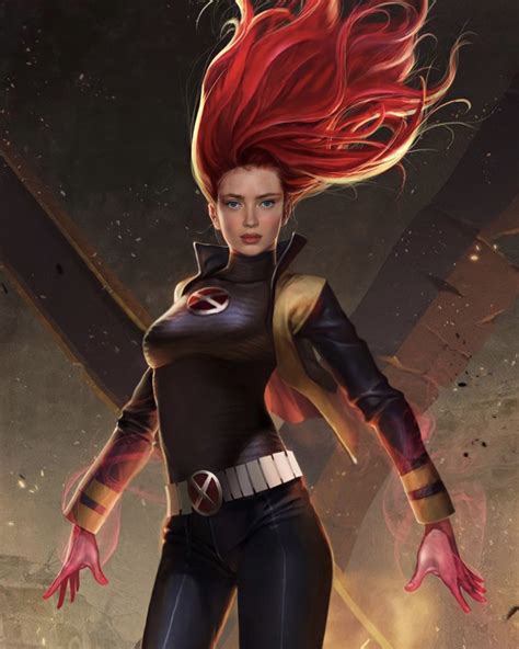 Queen Sadie as Jean Grey...the most powerful mutant in X-Men. She is