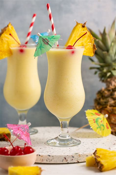 Virgin Piña Colada Mocktail Recipe (Non-Alcoholic!)