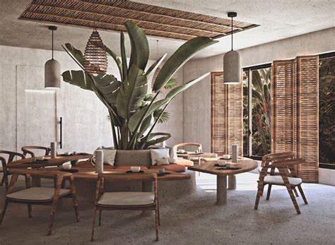 tropical restaurant  behance