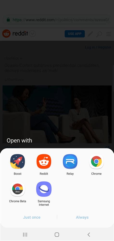 [Bug?] Sync missing from 'Open with' list after hitting 'Use App