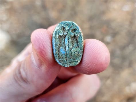 Bronze Age Scarab Discovered During School Field Trip