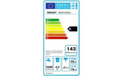INDESIT IWUC 4105 (EU) - Fiche technique, prix et avis