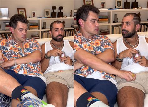 Carmo Dalla Vecchia E Kaysar - Carmo Dalla Vecchia faz vídeo sobre "patolagem" com Kaysar Dadour e ...