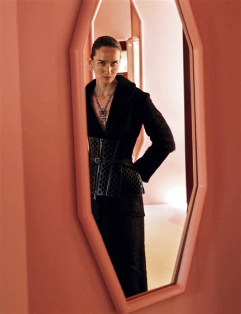 Evgeniya Fedoseeva by Rafa Gallar for Elle Spain November 2022