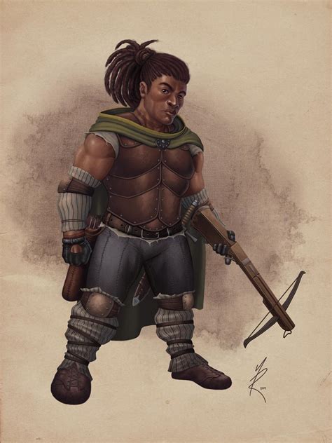 [Art] Baite, Halfling Ranger (Commission) : r/DnD