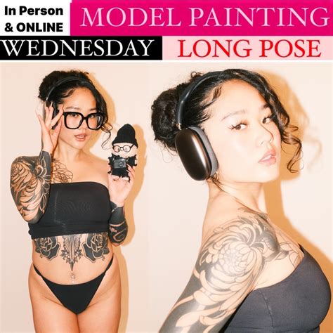 Gallery Girls - Today, SUNDAY 4-7 pm In person NUDE FIGURE DRAWING In