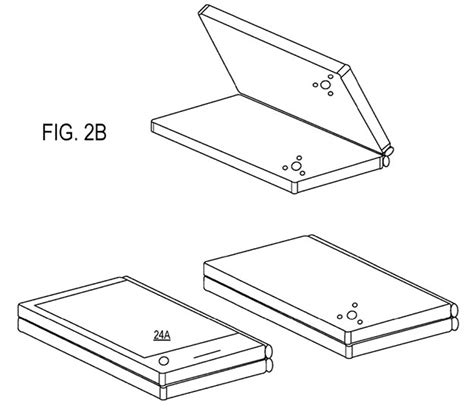 microsoft surface dual screen mobile device appears   patent