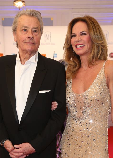 Photo : Alain Delon et Rosalie van Breemen - Soirée "Movie meets Media ...