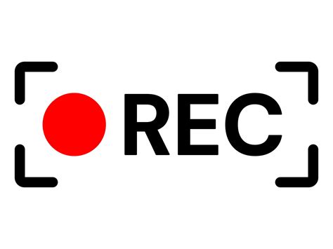 Recording Icon Video Recording Camera Filming Movie Production Instant