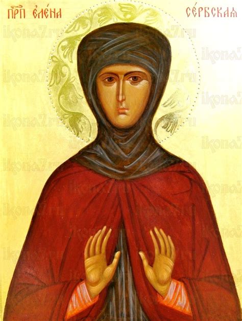 Елена Сербская (икона на дереве), Арт. ПСТ-04175