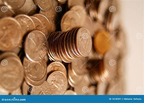 quarters stock image image  investing banking payment