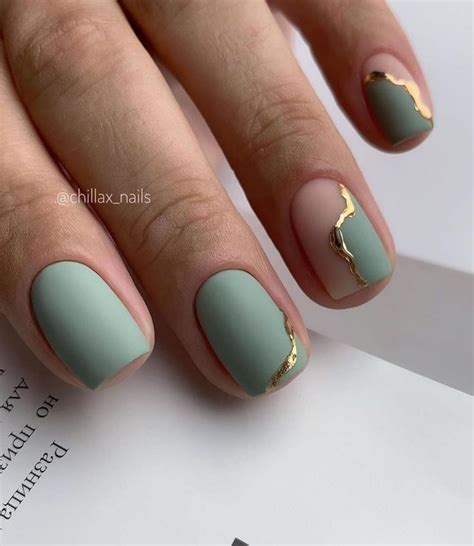 Прозрачный Маникюр С Блестками | Green nails, Stylish nails, Gel nails