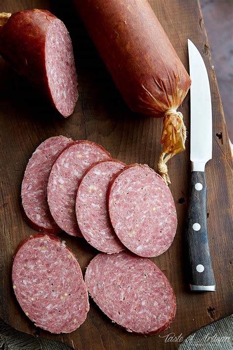 How to Make Summer Sausage - Taste of Artisan