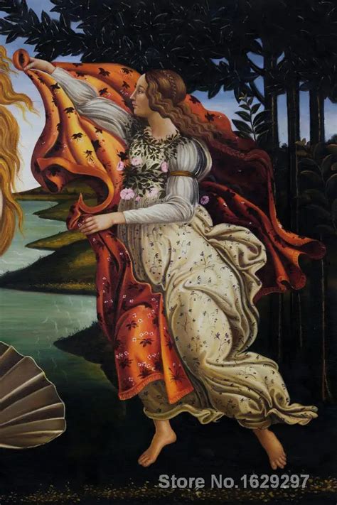 oil Painting for kids room Birth of Venus (right panel) by Sandro ...