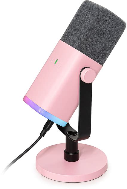 Микрофон динамический Fifine AM8P USB/XLR Pink – фото, отзывы ...