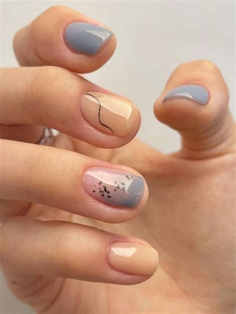 45+ Korean Minimalist Nail Art for Any Occasion | Minimalist nail art ...