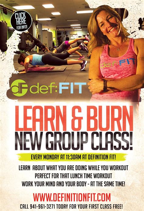 learn  burn  class definitionfit