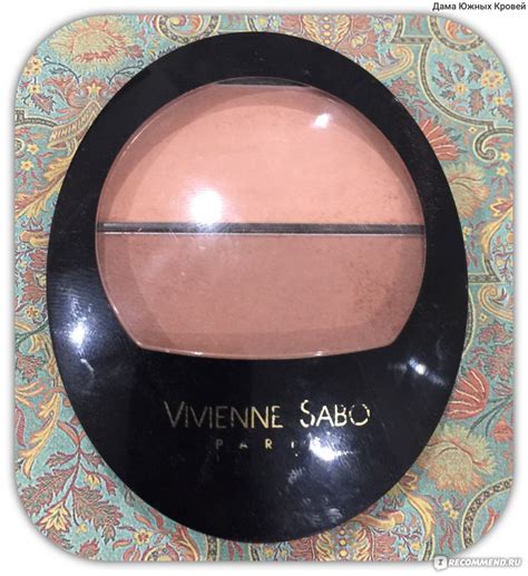 Румяна-хайлайтер двойные Vivienne Sabo Fard a Joues Duo Teinte Delicate ...