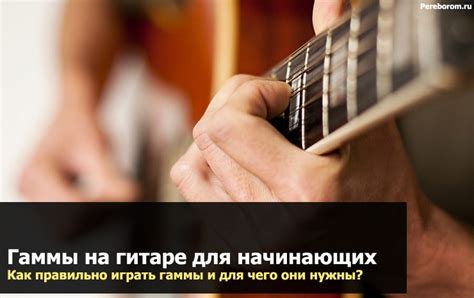 Все гаммы для гитары gtp