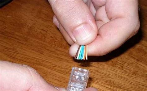 Ethernet разъем как разобрать