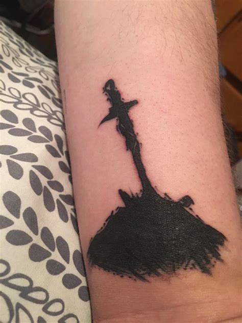 dark souls bonfire tattoo 8