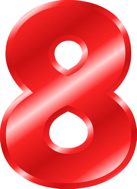 Download Number, 8, Digit. Royalty-Free Vector Graphic - Pixabay