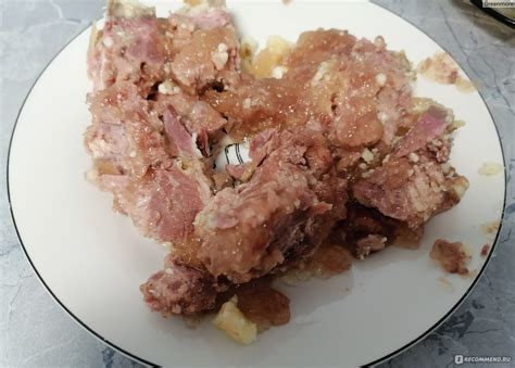 Говядина тушеная высший сорт Курганский мясокомбинат консервы кусковые ...