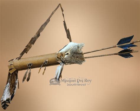Authentic Native American Bow And Arrow