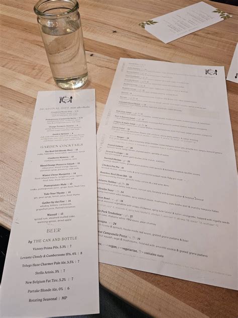 Terrain Cafe Menu 5