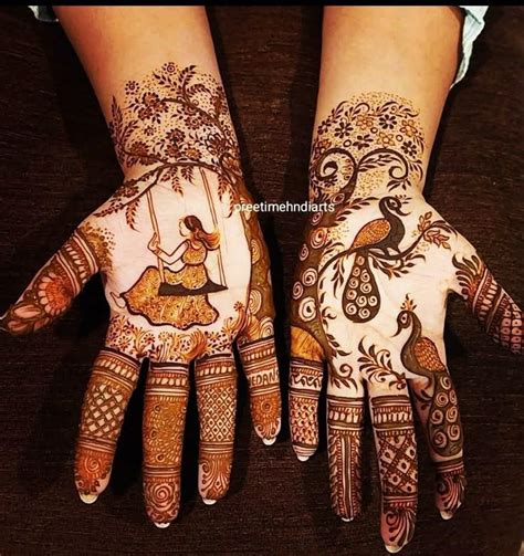 50 Stunning Mehndi Designs for Teej That Speak of Love & Culture