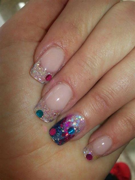 French Tip Acrylic Nail Art