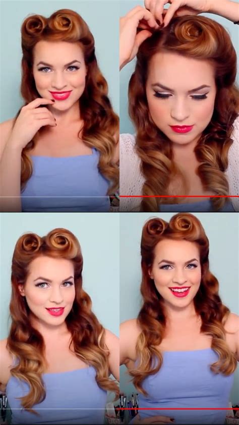 Pin by Michelle Guy on Hair styles | Vintage hairstyles for long hair ...