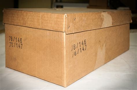 Box with markings - Five Hundred Year Archive