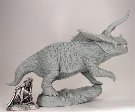 Triceratops – Resin | Dark Sword Miniatures