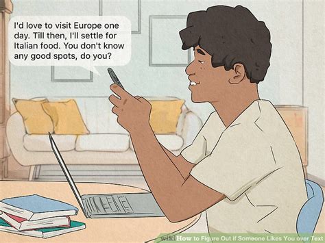 how to know if someone likes you over text