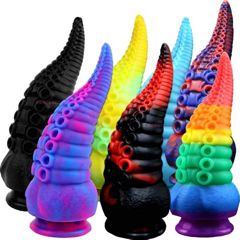 Fantasy Novelty Adult Products Animal Shaped Monster Dildo Giant Starry