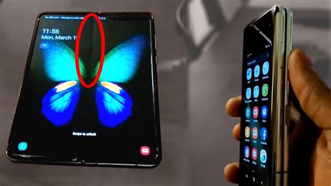Samsung Galaxy Fold - ПЕРВОЕ РЕАЛЬНОЕ ВИДЕО! - YouTube