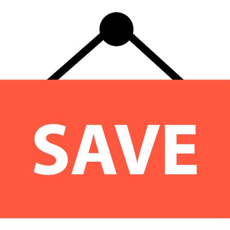 Save Sale Vector SVG Icon - SVG Repo