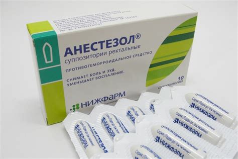 Свечи с новокаином при геморрое, Проктозан, Анузол, с папаверином ...