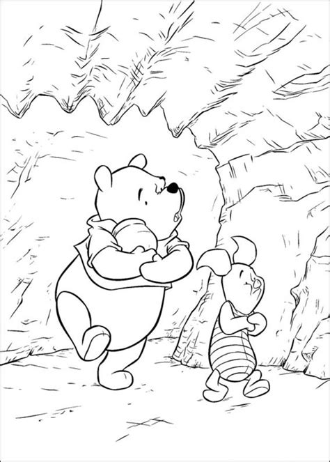 Coloring pages: Winnie-the-Pooh, printable for kids & adults, free