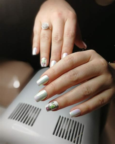 Кактусы. Коррекция ногтей. Втирка. | Nails, Jewelry, Beauty