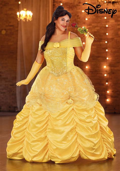 Women's Plus Size Premium Disney Belle Costume | Disney Costumes