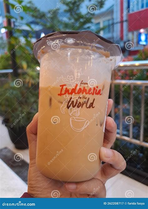 From Indonesia, Ice Coffee Brand Editorial Photography - Image of brand